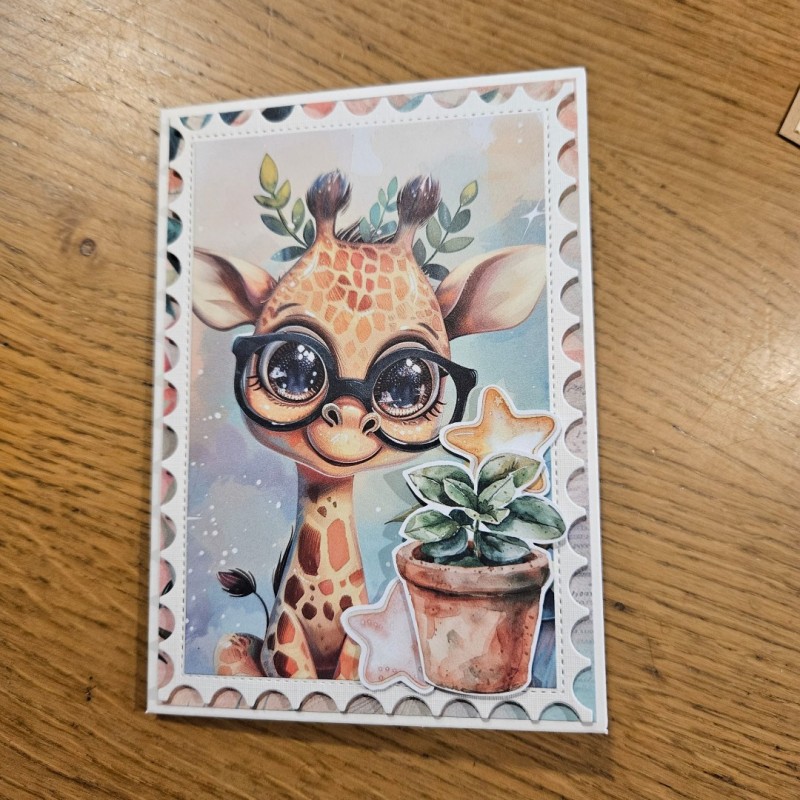 Dear Paper - A Card and Art Journaling Serie  - Photos - Giraffe