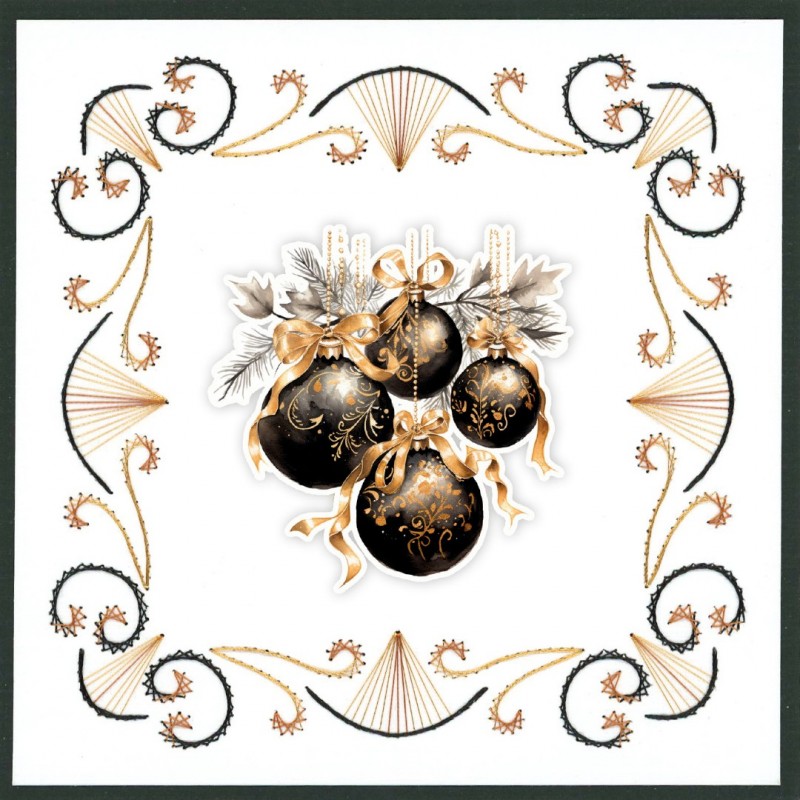 3D Stitch and Do Sheet - Berries Beauties - Golden Whisper 1