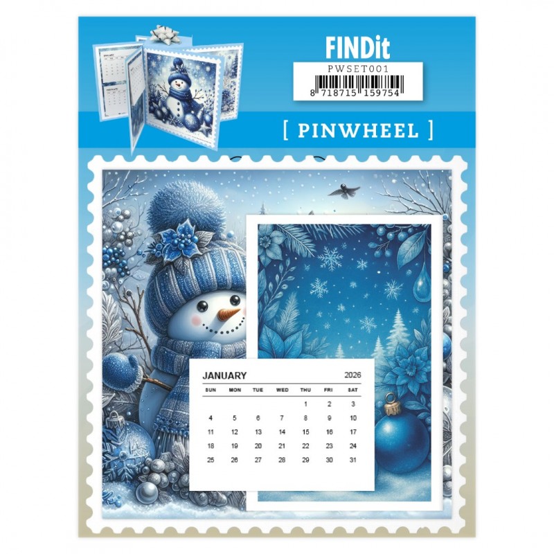 Findit - Pinwheel - Winter Snowmen Findit - Pinwheel - Winter Snowmen