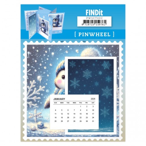 Findit - Pinwheel - Winter Penguins