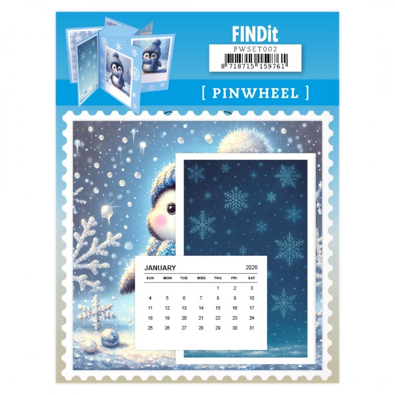 Findit - Pinwheel - Winter Penguins
