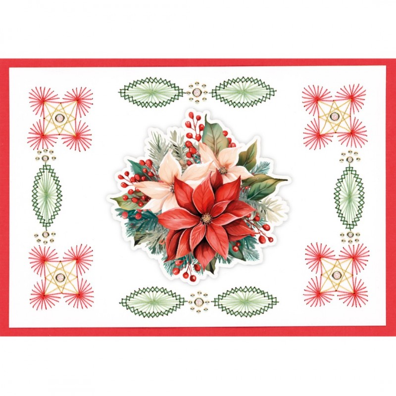 Stitch and Do boek A6 - 33 Red Christmas