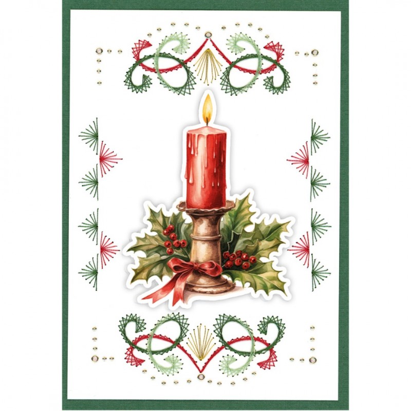Stitch and Do boek A6 - 33 Red Christmas
