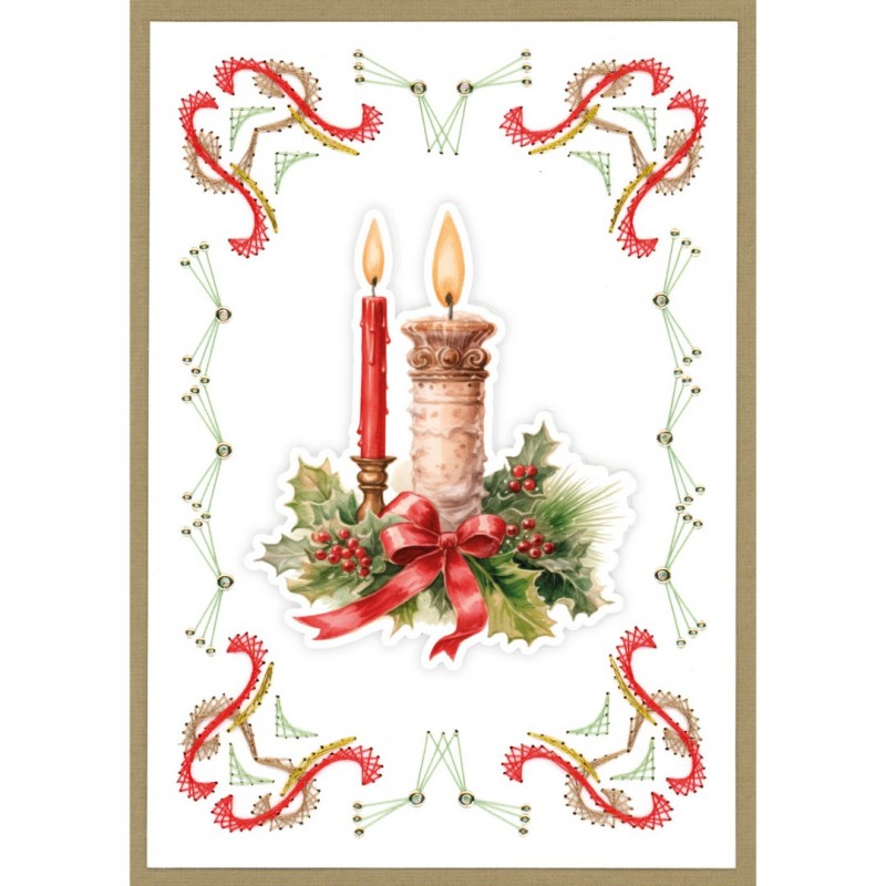 Stitch and Do boek A6 - 33 Red Christmas