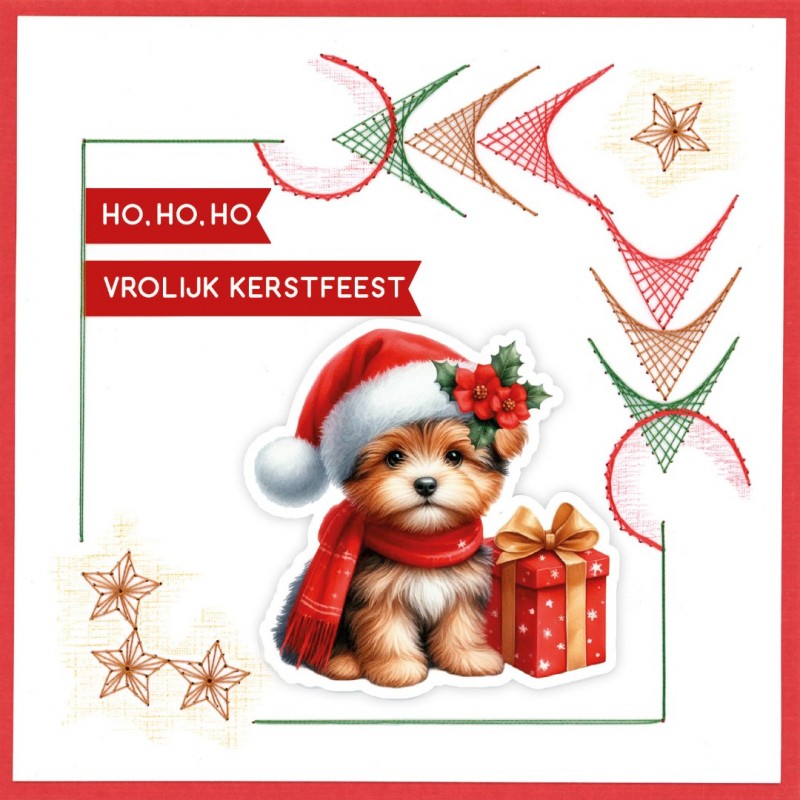 3D Stitch and Do Sheet - Berries Beauties - A Very Furry Christmas 1