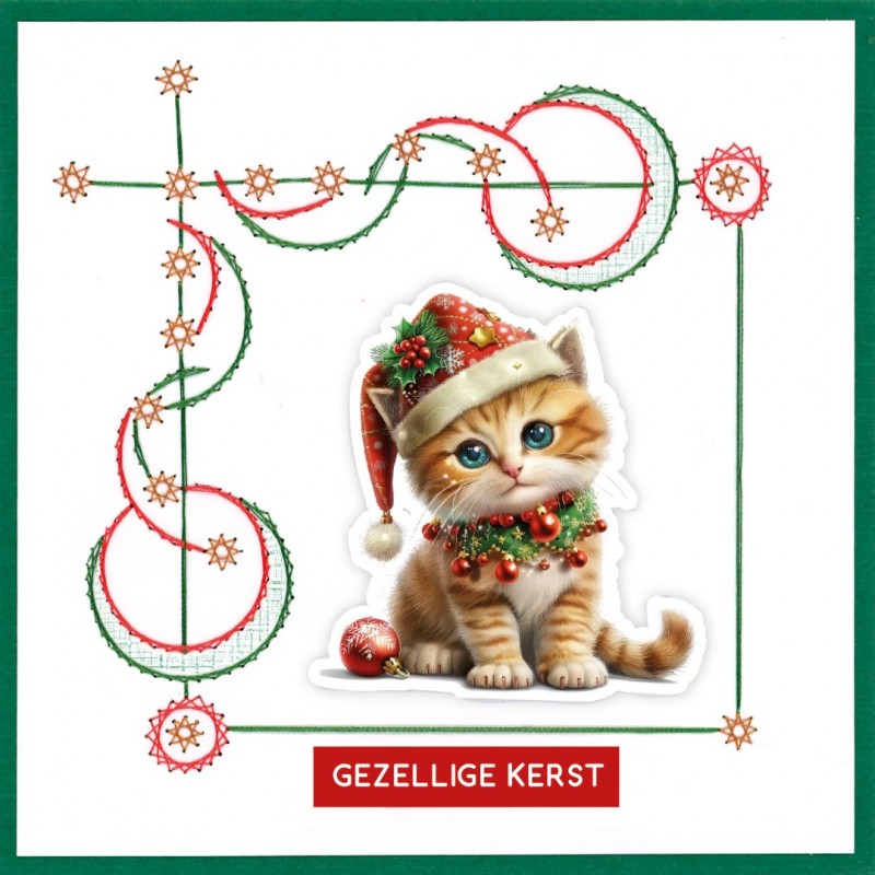 3D Stitch and Do Sheet - Berries Beauties - A Very Furry Christmas 2