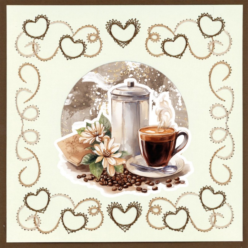 Stitch and do on Colour 35 - Coffee Moments