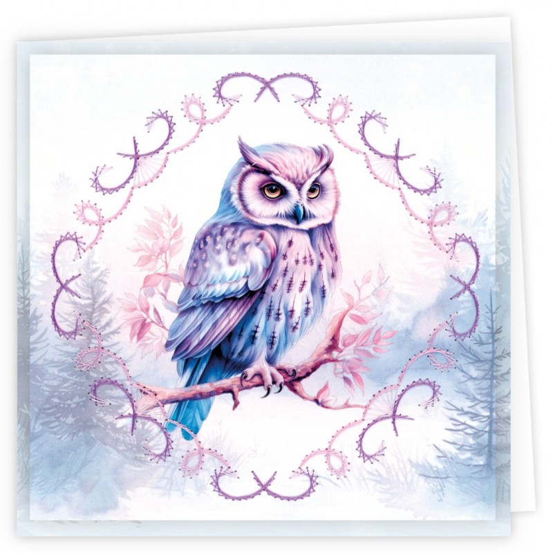 Stitch and Do Cards 23 - Berries Beauties - Mystic Winter