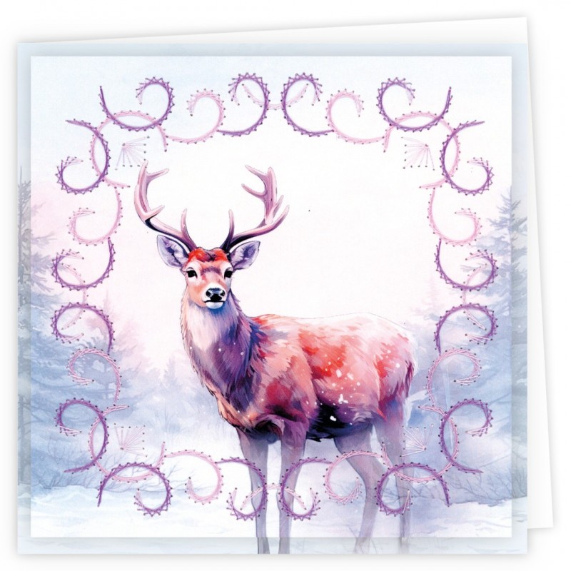 Stitch and Do Cards 23 - Berries Beauties - Mystic Winter