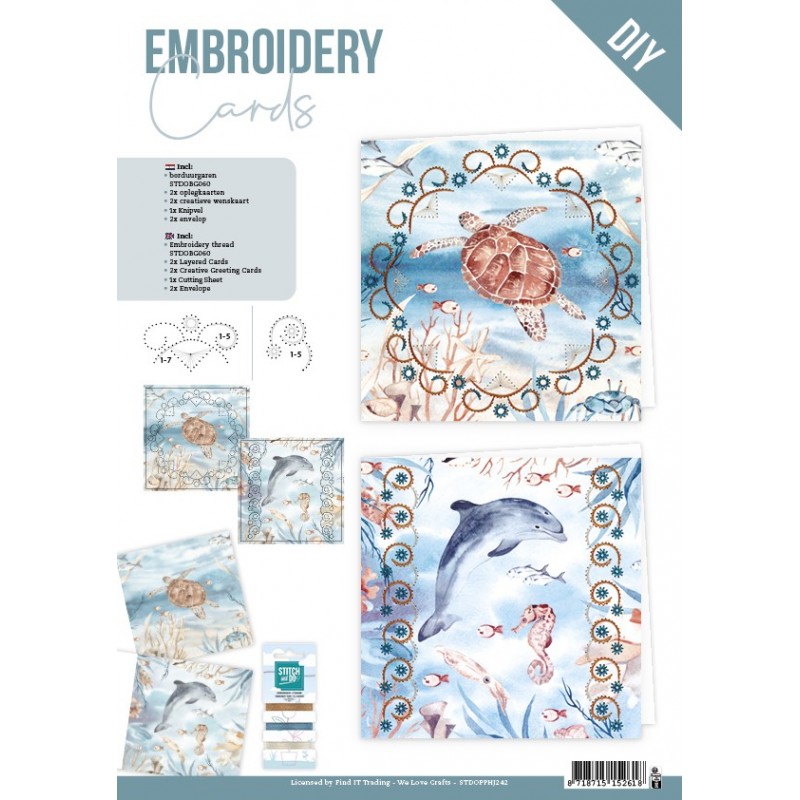Stitch and Do Cards - HJ 242 Set