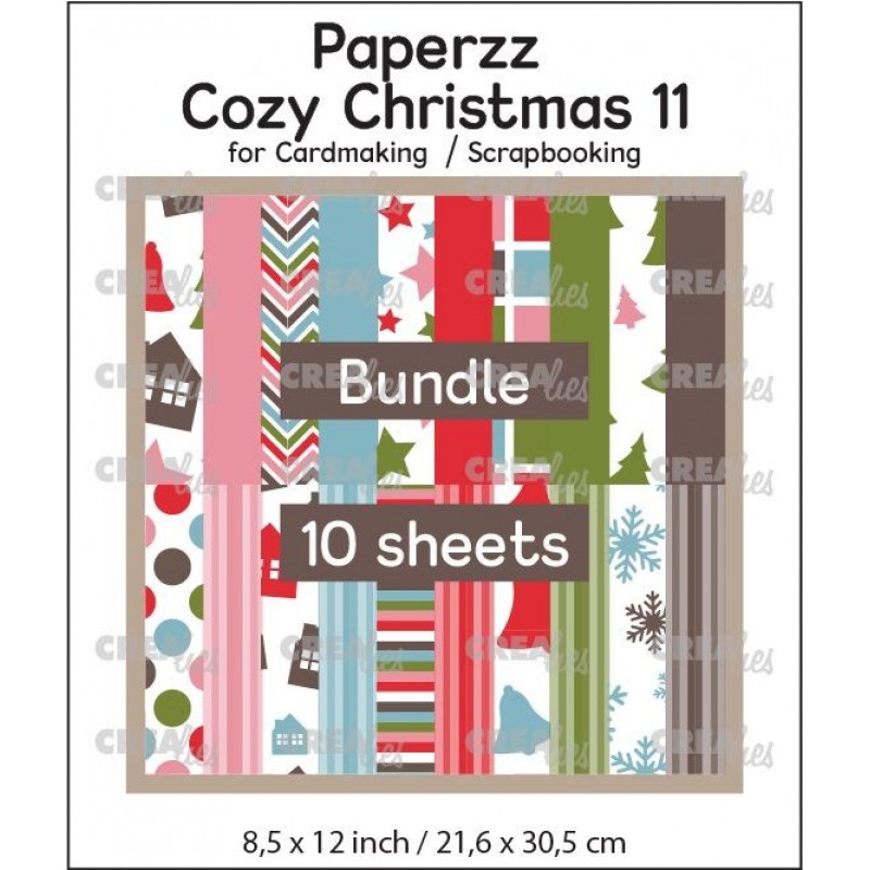 Bundel: Paperzz Cozy Christmas (10x 1 vel)