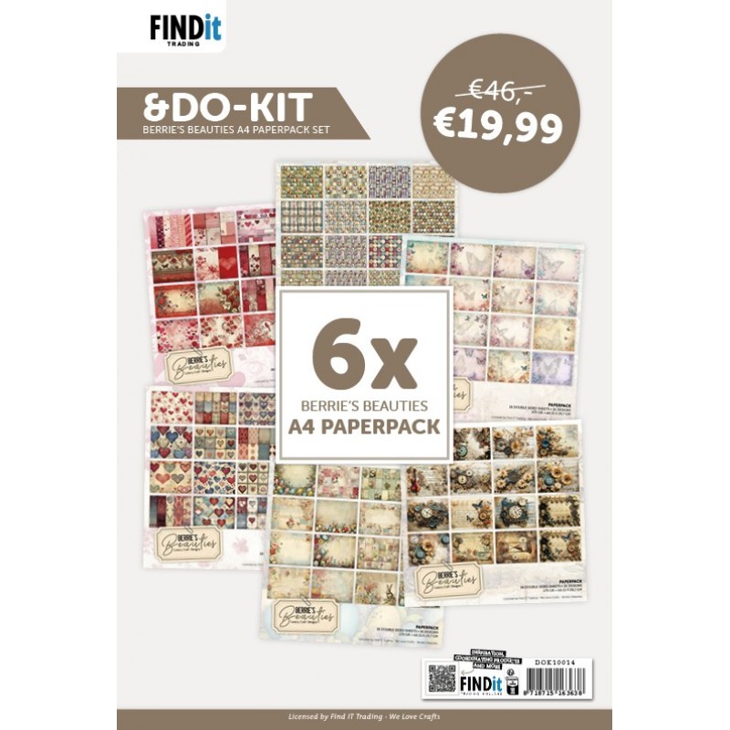 And Do - Kit - Paperpacks Set - Berrie's Beauties A4