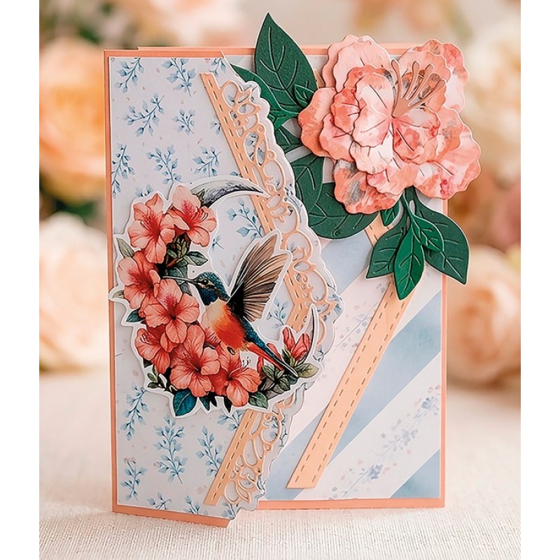 3D Pushout Sheet - Berries Beauties - Blooming Harmony - Blooming Serenade