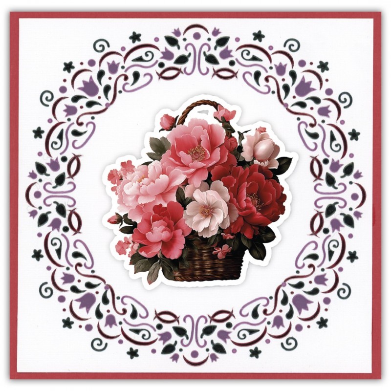 Dot and Do 295 - Berries Beauties - Floral Elegance