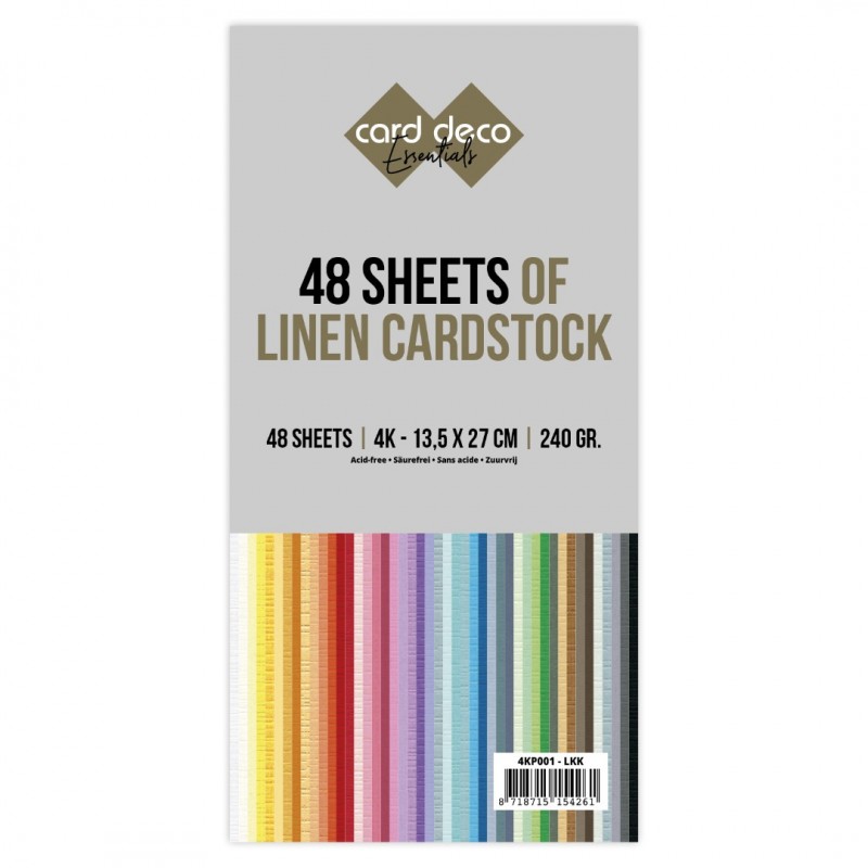 Jumbo kartonpakket - Card Deco - 4K - 48 Sheets Jumbo kartonpakket - Card Deco - 4K - 48 Sheets