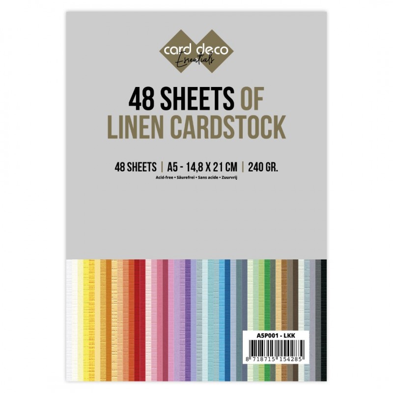 Jumbo kartonpakket - Card Deco - A5 - 48 Sheets