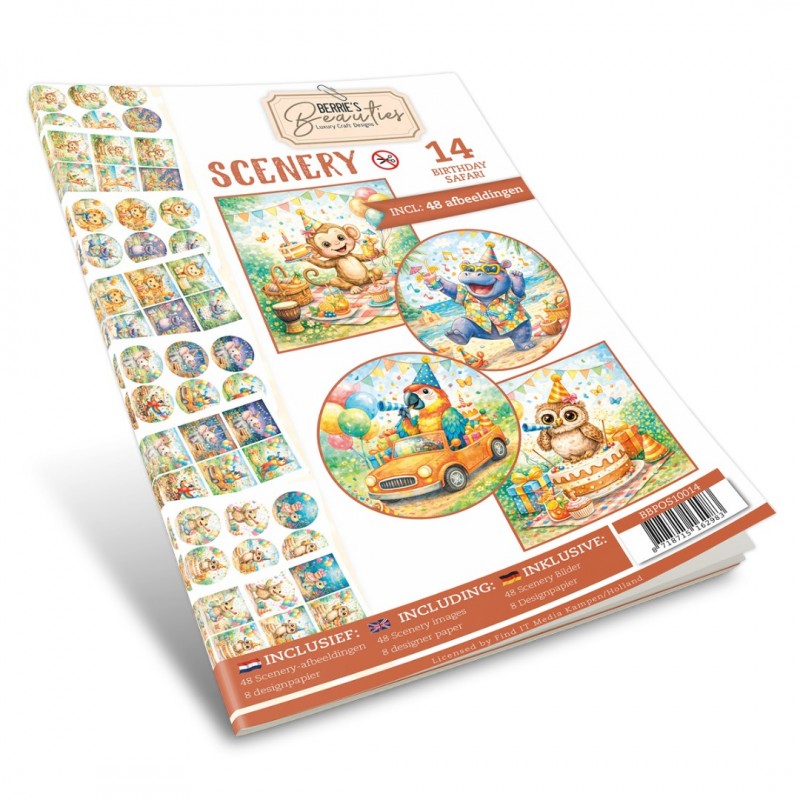 Push-Out Book Scenery 14