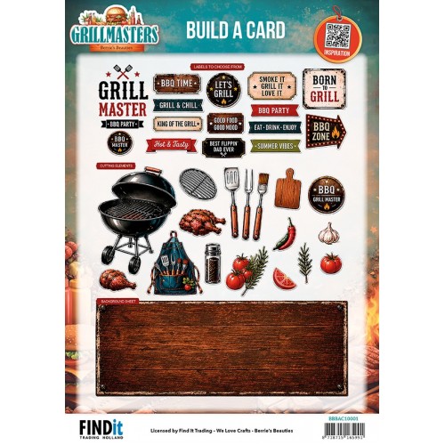 Berrie's Beauties- Build A Card - Grillmasters - Grillmaster