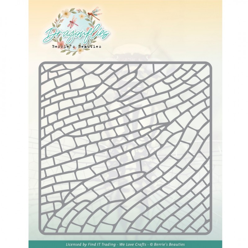 Dies - Berries Beauties - Dragonflies - Dragonfly Background