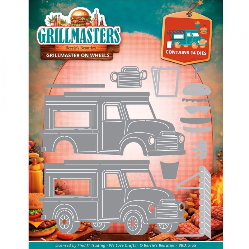 Dies - Berries Beauties - Grillmasters - Grillmaster on Wheels Dies - Berries Beauties - Grillmasters - Grillmaster on Wheels