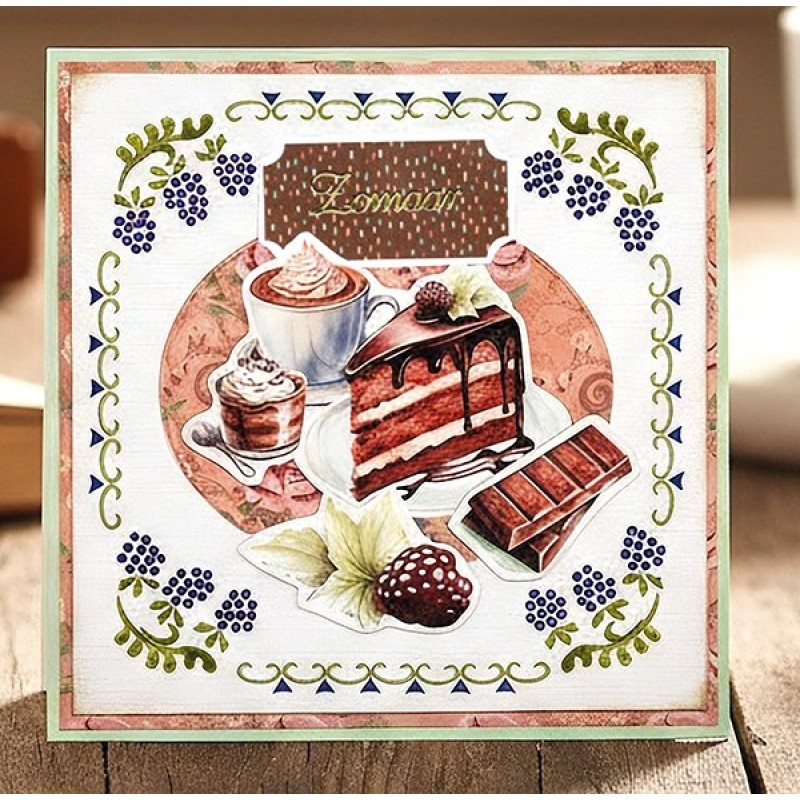 Linen Cardstock Pack - Berries Beauties - Sweet Moments - 4K