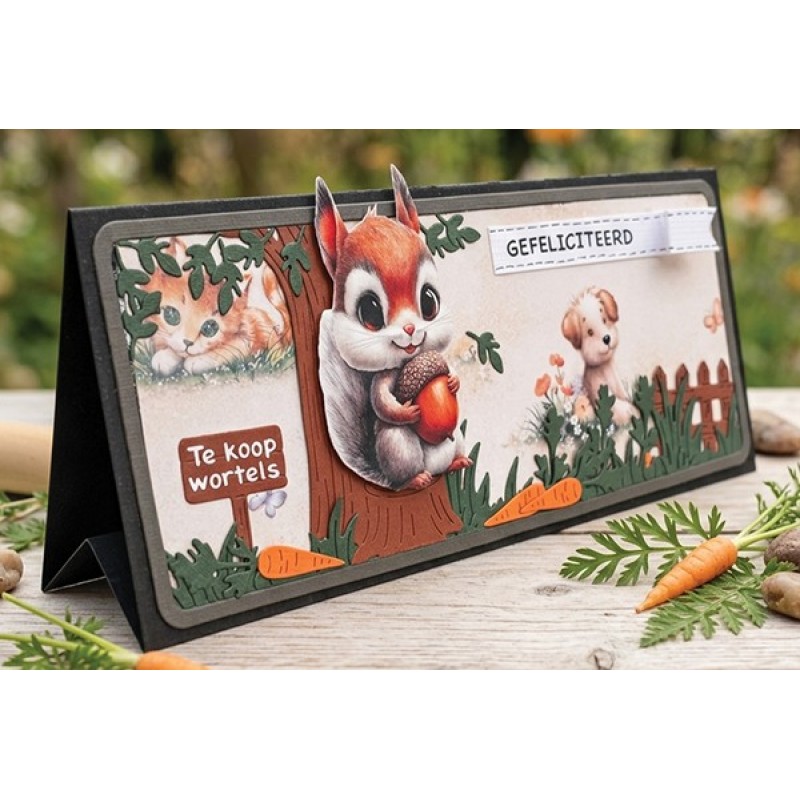 Cutting Sheet - Berries Beauties - Cute Animals - Mini