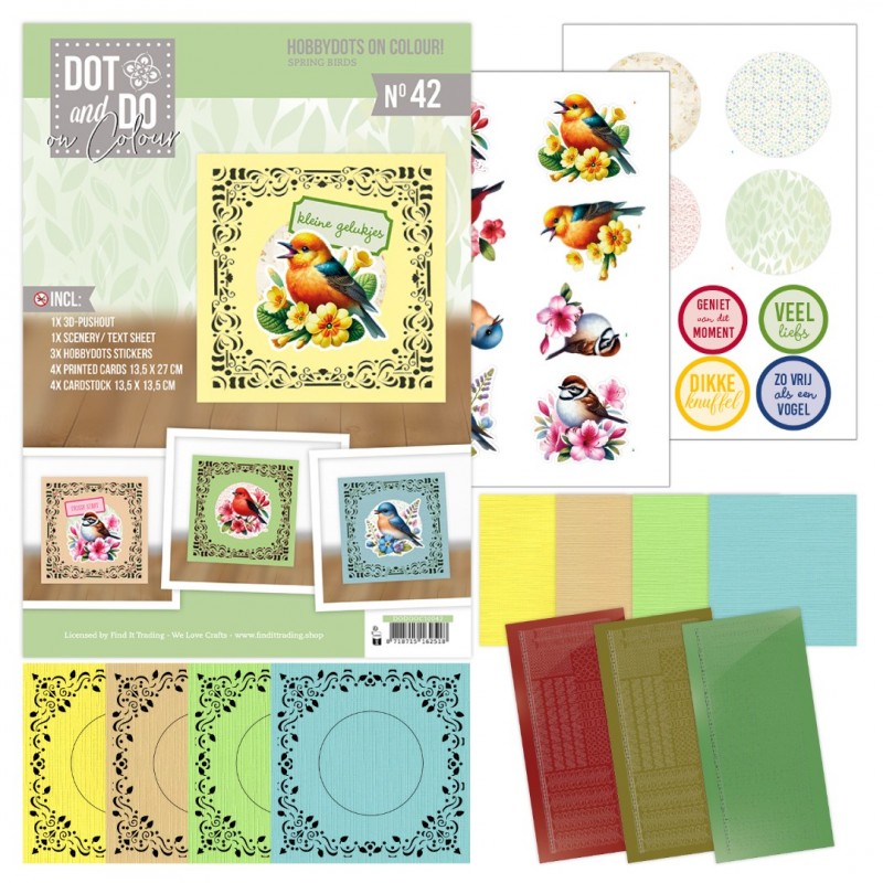 Hobbydots on Colour 42 - Spring Animals