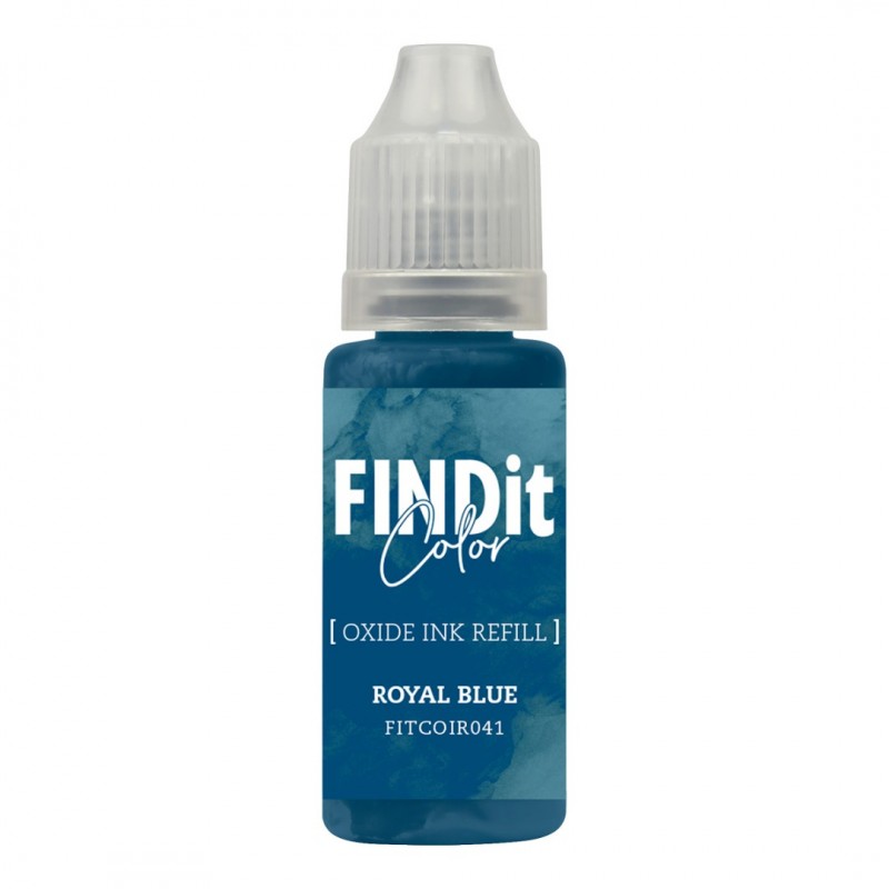 FindIt Color Oxide Ink Refill – Royal Blue