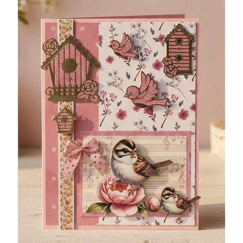 Paperpack - Berries Beauties - Whispers Of Nature 20 x 20 cm