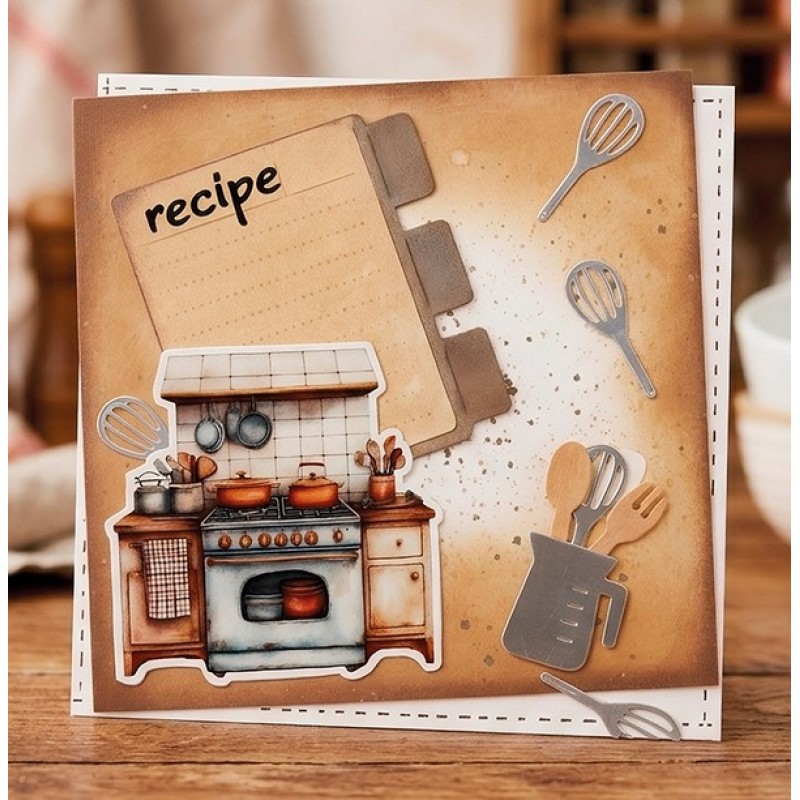 Linen Cardstock Pack - Berries Beauties - Homestead Bakery - A4