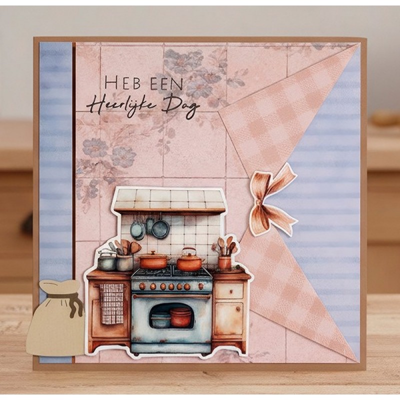 Linen Cardstock Pack - Berries Beauties - Homestead Bakery - A4