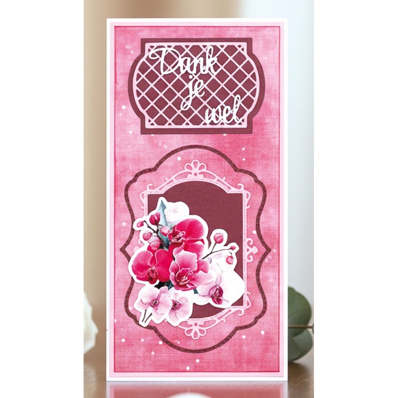 Paperpack - Berries Beauties - Floral Elegance 20 x 20 cm
