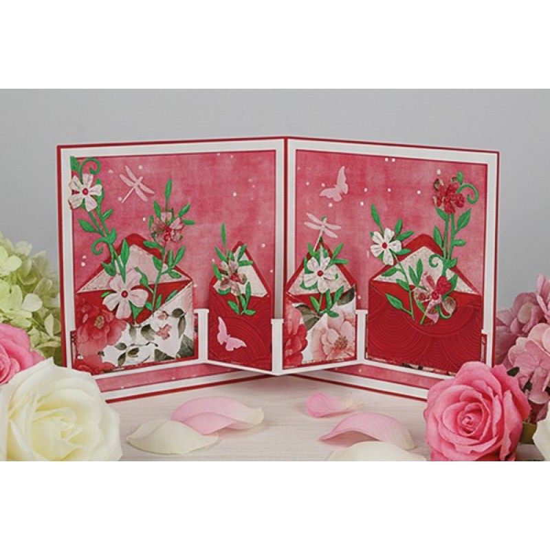 Linen Cardstock Pack - Berries Beauties - Floral Elegance - 4K