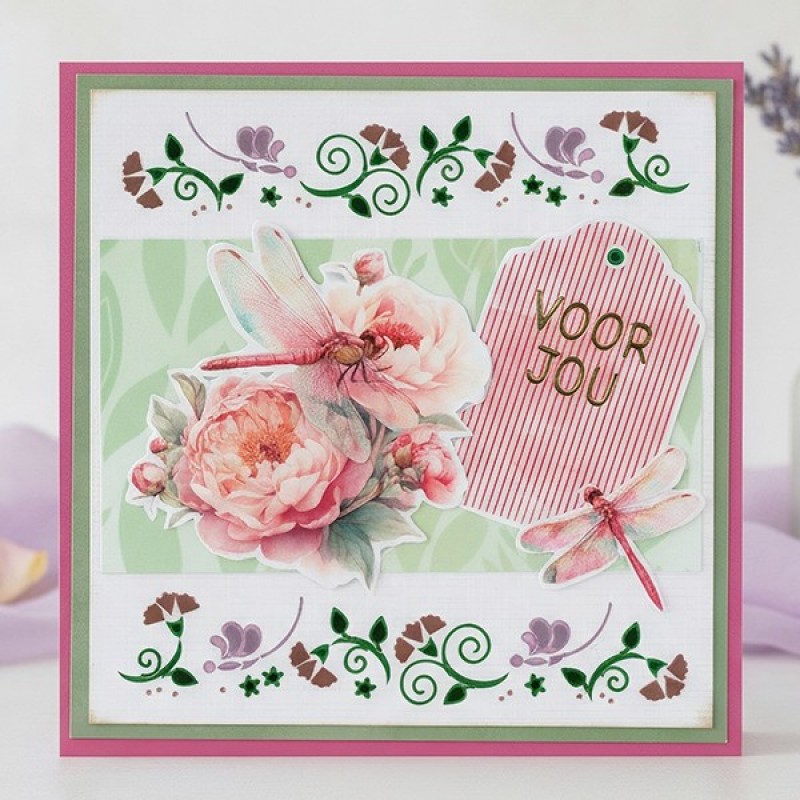 Cutting Sheet - Berries Beauties - Dragonflies - Mini