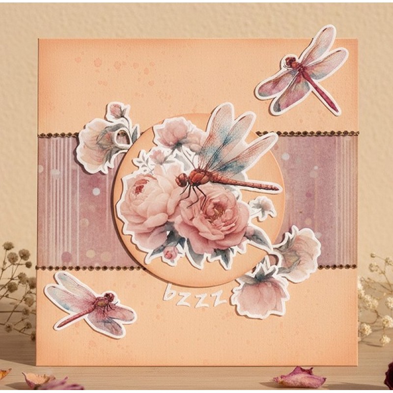 Cutting Sheet - Berries Beauties - Dragonflies - Small Elements