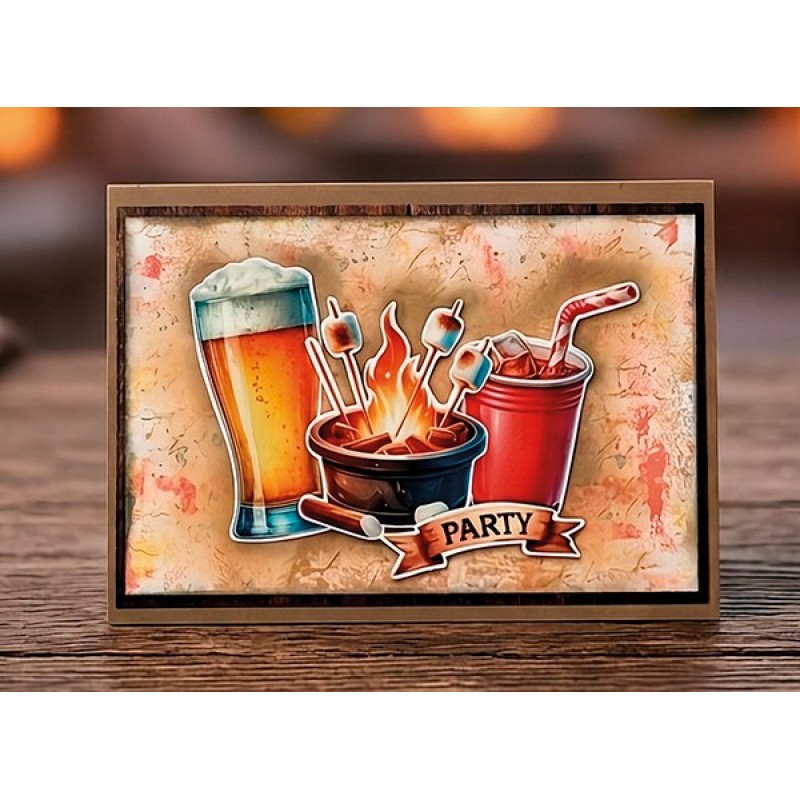 Paperpack - Berries Beauties - Grillmasters 20 x 20 cm
