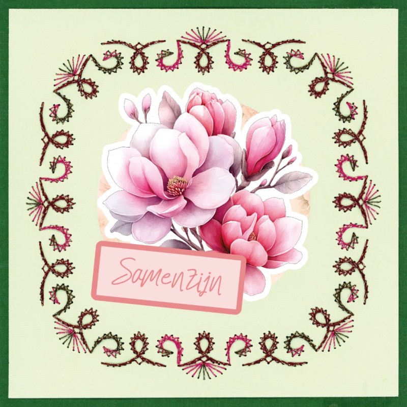 Stitch and do on Colour 40 - Floral Elegance