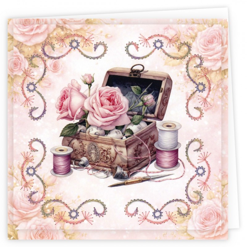 Stitch and Do PP cards 31 - Vintage Sewing