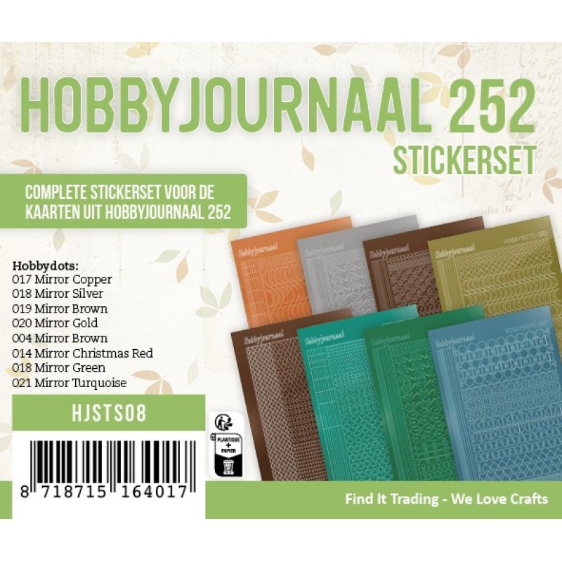 Stickerset Hobbyjournaal 252