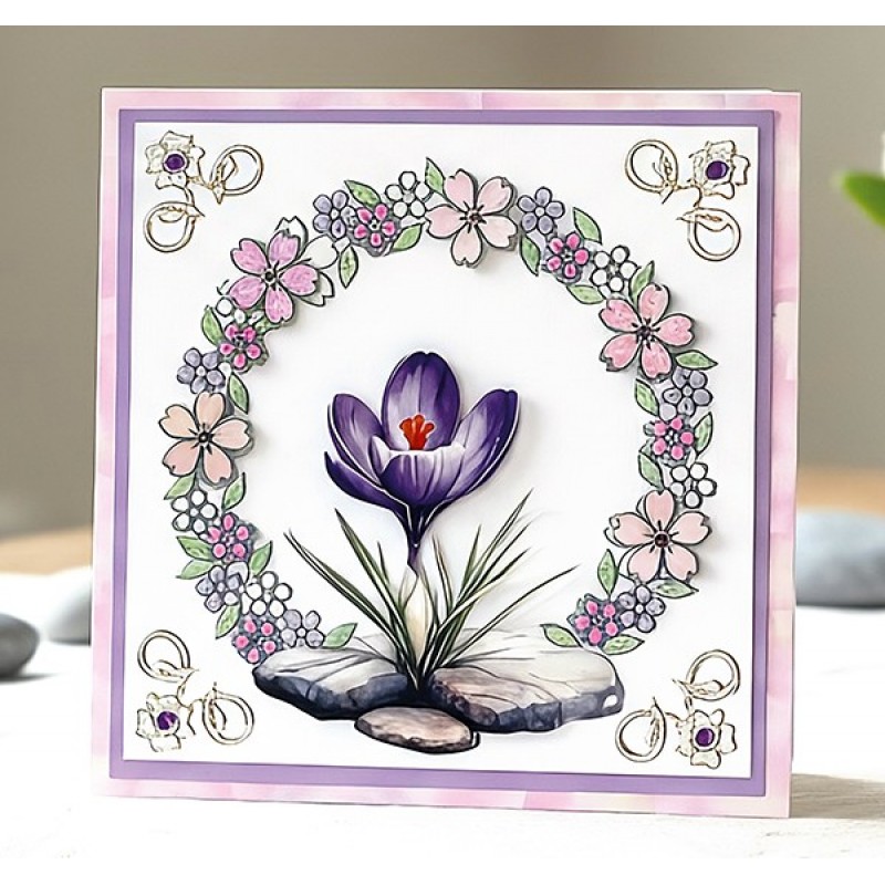 3D Pushout Sheet - Berries Beauties - First Blossoms - Stone and Bloom