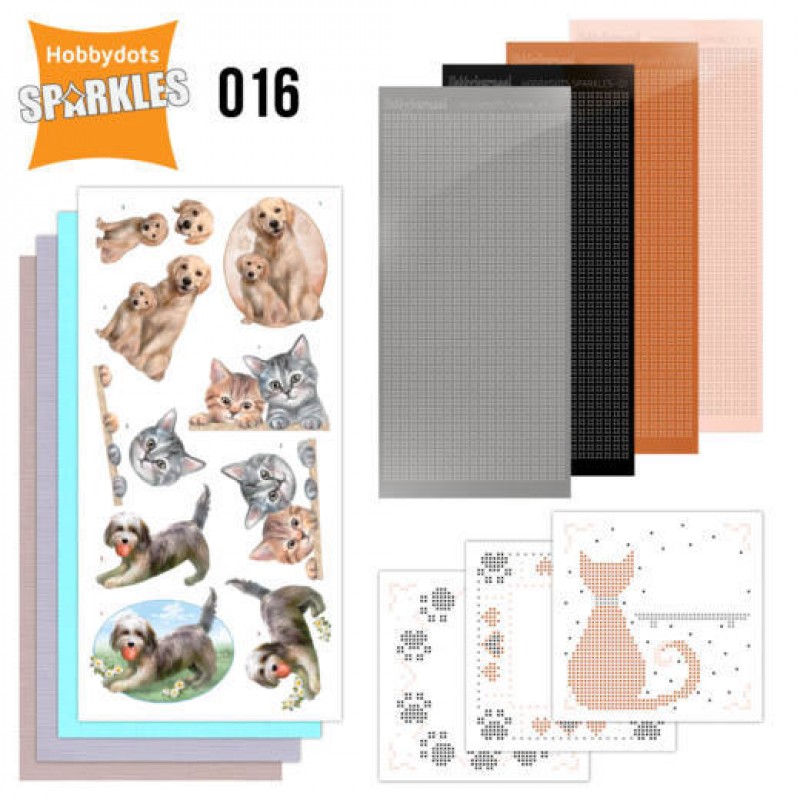 Sparkles Set 16 - Cats & Dogs