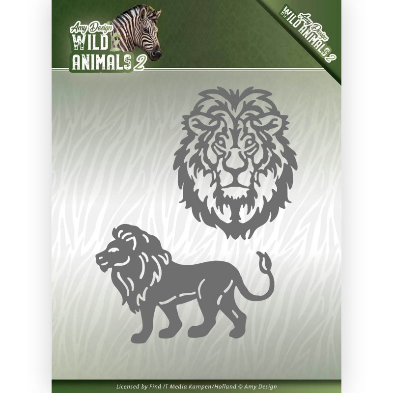 Dies - Amy Design - Wild Animals 2 - Lion